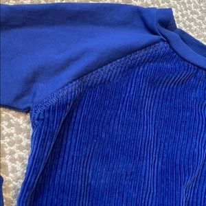 Nordstrom corduroy pullover sweatshirt